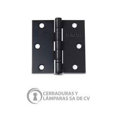 Bisagra 3X3 Negro Mate