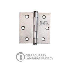 Bisagra 3X3 Níquel Satinado