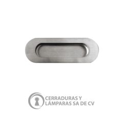 Jaladera D/Emb.A.Inox.Ovalada 120 X 40