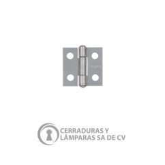Bisagra 1X1 Acero S/T