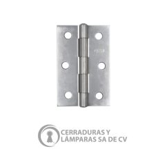 Bisagra Acero 3.5X2.55 Acero S/T