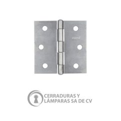 Bisagra Cuadrada 3 Per.Remach.Gra S/T Ac