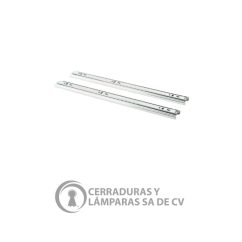 Corredera De Extensión 45Mm X 30Cm Galvanizada