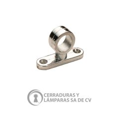 Soporte 1/2 Corto Central Normal Cromo