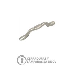 Jaladera Níquel Rayado Brillante 7.62 Cm