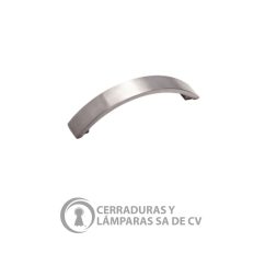 Jaladera Níquel Rayado Brillante 7.62 Cm