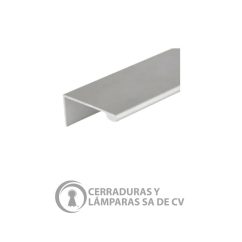 Perfil Manija Aluminio Recto X 3M Anodizado