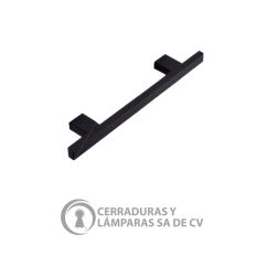 Jaladera 8121 188-128 Mm Negro Mate