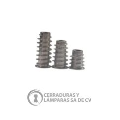 Tuerca Inserto 14X20Mm Zinc Galvanizado
