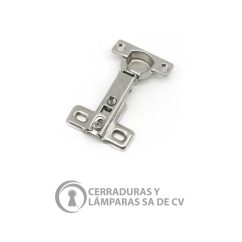 Bisagra Bidimensional Recta 26Mm P/2 Tornillos