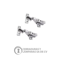Bisagra Bidimensional Semicurva C/Buffer