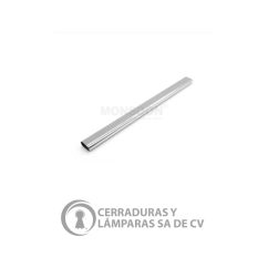 Tubo Ovalado Cromado De 2M