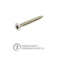 Tornillo Niquelado 4X17Mm.