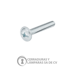 Tornillo Roscado Galvanizado 4X10Mm