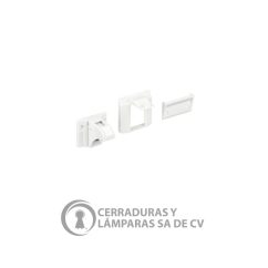 Cierre Magnético P/Puertas Plástico Blanco