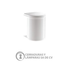 Bote Basura Blanco 15 Litros.