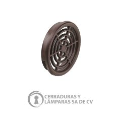 Roseta Ventilación Plástico Marron 48Mm