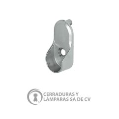 Soporte Oval Niquelado