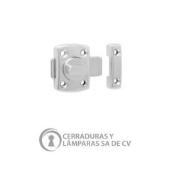 Cerrojo Zamak 41X40Mm.Satinado