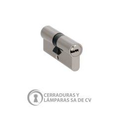 Cilindro 40 X 40Mm Entrada Níquel Satinado