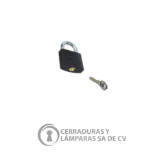 Candado Hierro 104Gc Rough Black