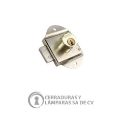 Cerradura Para Mueble, Modelo 32, Acabado Latón, Caja 12 Piezas