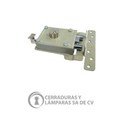Cerradura Para Sobreponer, Modelo 650 Ps (Clásica), Izquierda, Acabado Beige, Caja 6 Piezas
