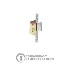Cerradura Para Embutir, Modelo X-1100, Acabado Latón, Caja 10 Piezas