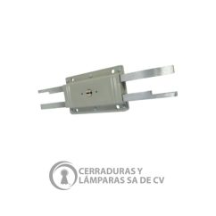 Cerradura Para Sobreponer, Modelo Cortina 740, Acabado Beige, Caja 6 Piezas