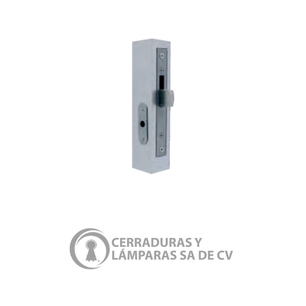 Cerradura Para Puertas De Aluminio, Modelo X-450, Acabado Bronce