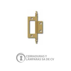 Bisagra 2 C/Perno S/Tornillo Cobre Inglesa