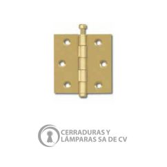 Bisagra 3.5X3.5 Latón C/Rodamiento 565
