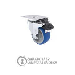Rodaja Estandar 2 Placa Freno Rueda Hule Termoplastico
