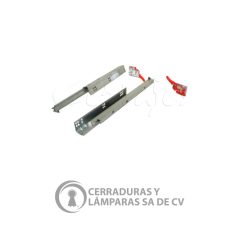 Corredera Oculta 50 Cm Cierre Lento