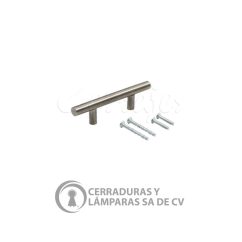 Jaladera Barra Inox. 64Mm
