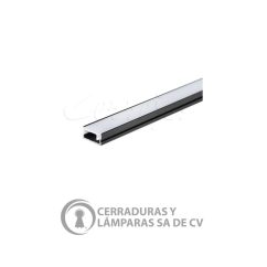 Perfil Sobrepuesto Negro 15X8Mm L2500Mm