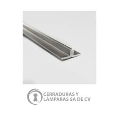 3025 Riel Aluminio Sencillo 2.44 Metros