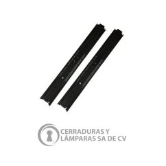 Corredera 1.2Mm De 30Cm Negra Ds802604