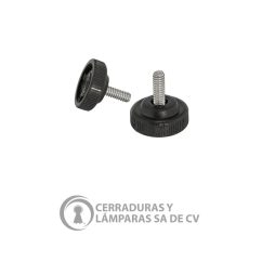 Nivelador Metal Plástico Negro 1/4