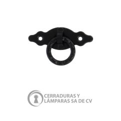 Tirador 1000 C/Anilla 80X30Mm Horizontal Negro