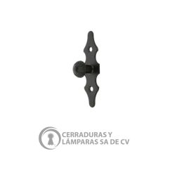 Escudo Tirador 101-92X30X1.15Mm Negro