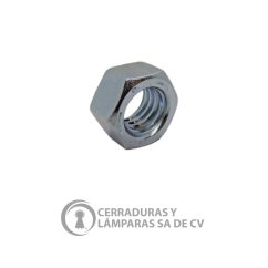 Tuerca Hexagonal Galvanizado 3/8