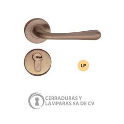Cerradura Sidney LM Latón Pulido 132 2F5