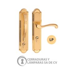 Cerradura York Latón Pulido 310 2F5 Derecha