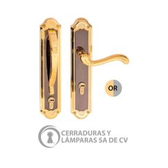 Cerradura Paris Oro Rodio 310 2F10 Derecha