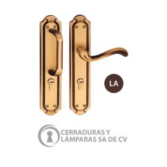 Cerradura Venecia Latón Antiguo 310 2F10 Derecha