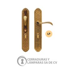 Cerradura Olimpia Latón Pulido 430 2F15 Izquierda
