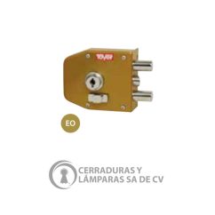 Cerradura 2 Pasadores y 1 Resbalón