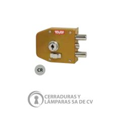 Cerradura 2 Pasadores y 1 Resbalón
