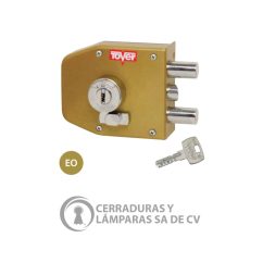 Cerradura de Sobreponer L.Oro Izquierdo R INV